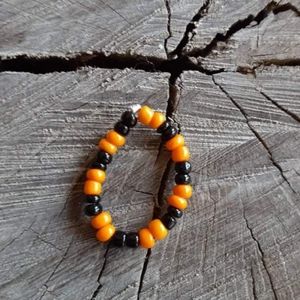 Black and Orange Stretch Ring